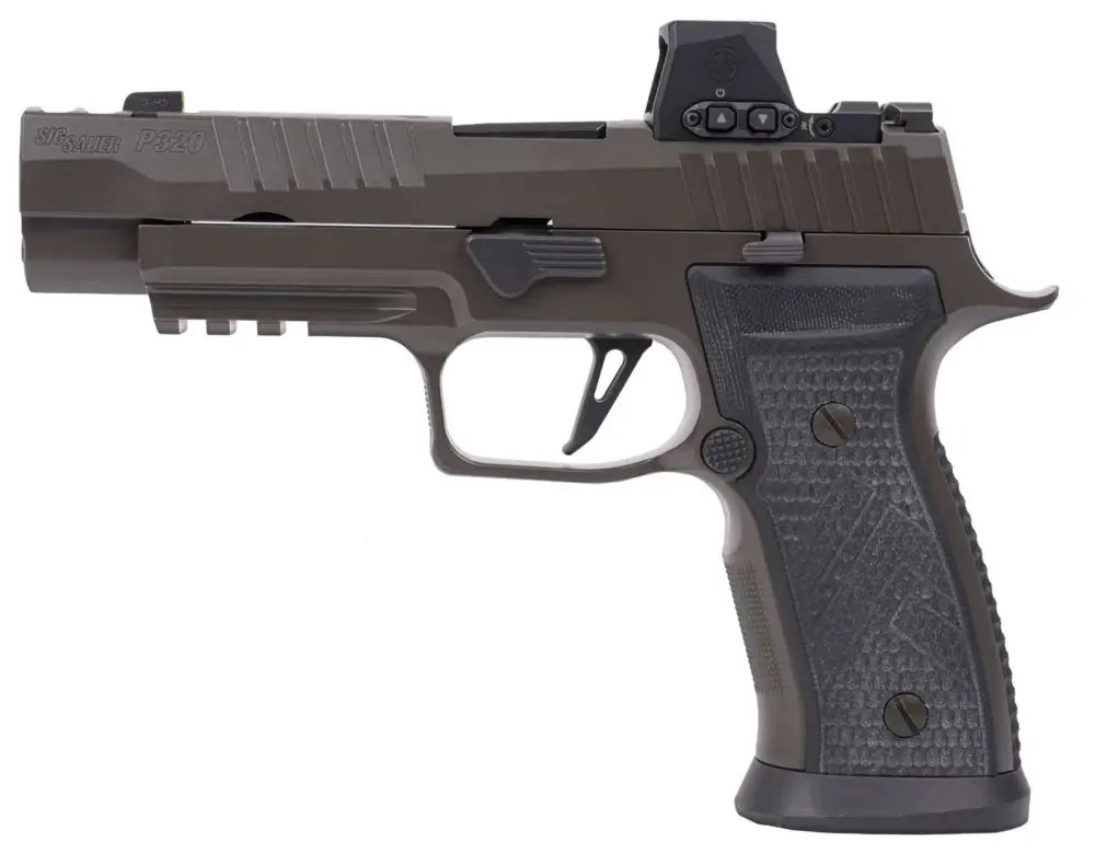 Sig P320AXG LEGION 9MM 21R Romeo-X Optic XSeries Trigger Gray Grip - Sig Sauer - 9mm
