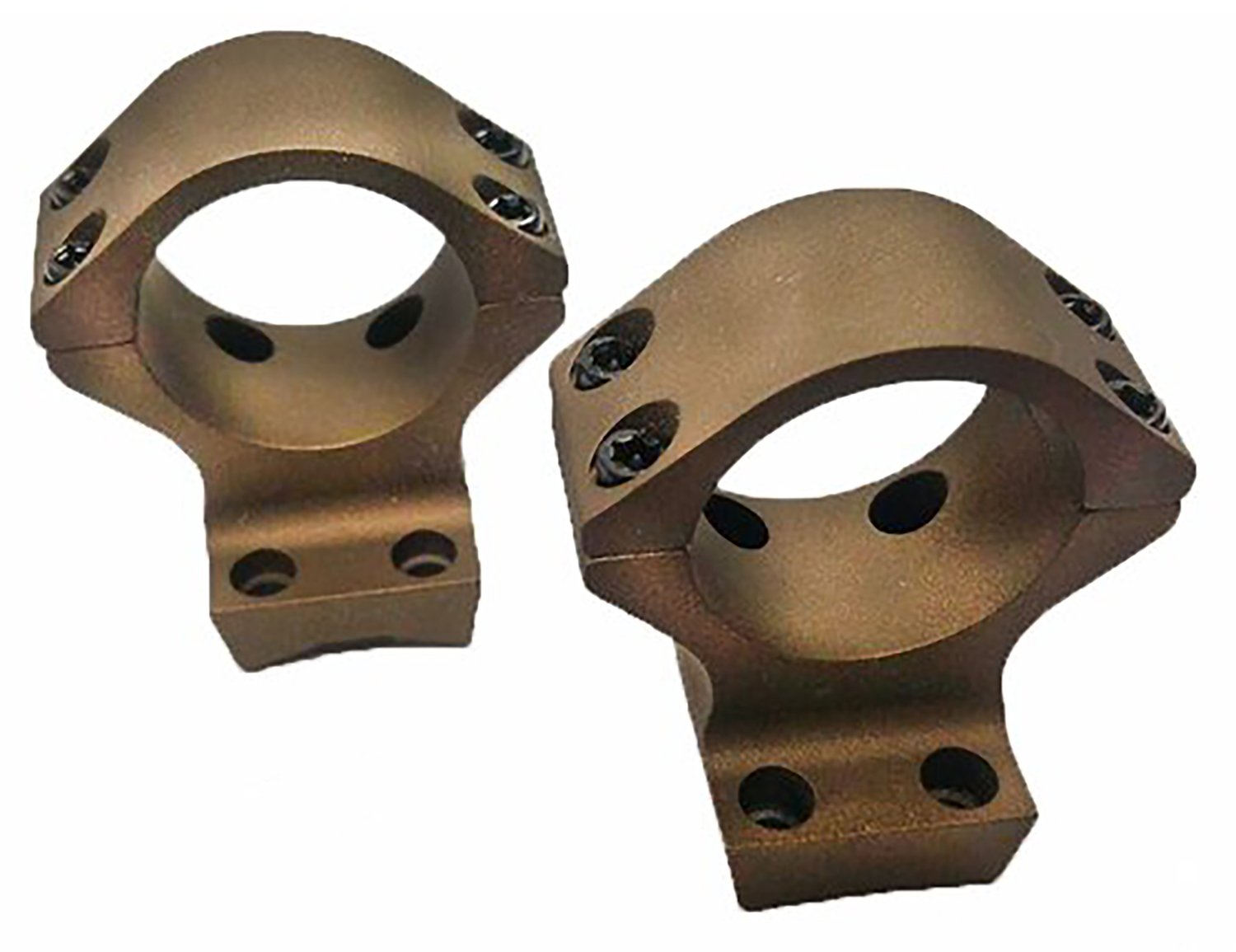 Buy Talley HC740735 Scope Mount/Ring Combo 30mm Medium Burnt Bronze Aluminum online