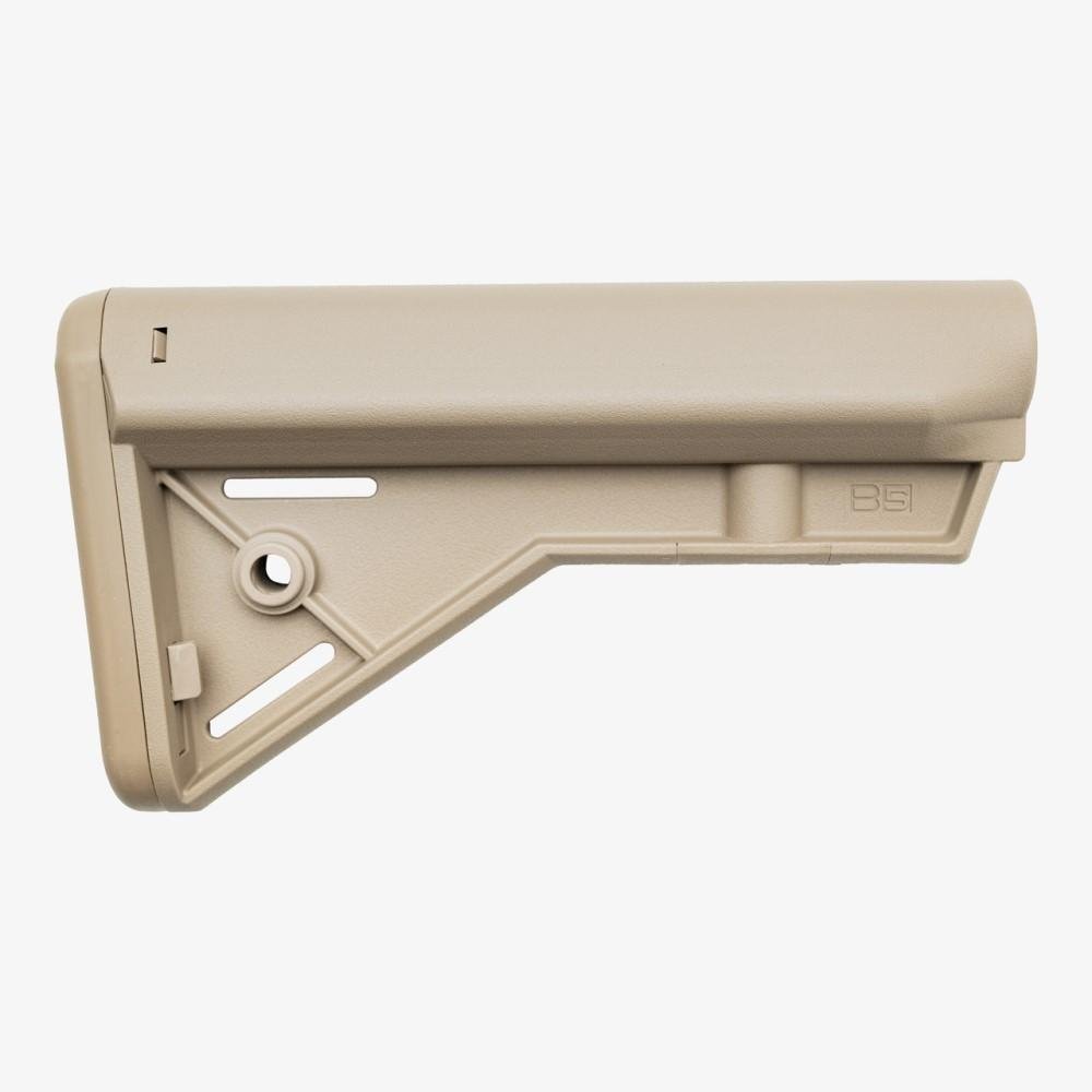 B5 Systems Bravo-C AR Stock Mil-Spec Flat Dark Earth Fixed Buttstock - B5 Systems