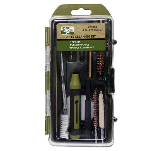 Tac Shield AR10 .30 Cal 17-Piece Rifle Cleaning Kit Hard Case