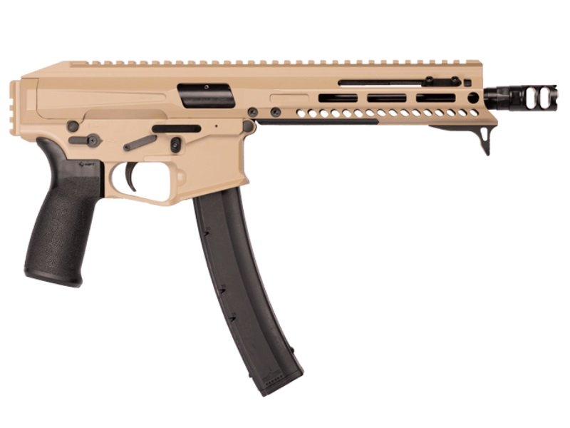 Patriot Ordnance Factory 01926 Phoenix 9mm Luger 35+1 8" Flat Dark... - POF USA - 9mm Luger