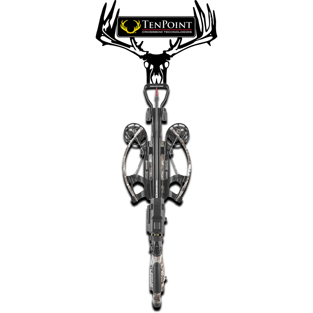 Raxx TenPoint Crossbow Hanger Steel Powder-Coat 18x15 In Wall Mount
