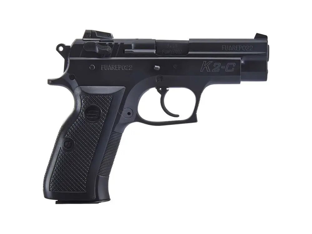 SAR USA K245CBL K2 Compact 45 ACP Caliber 13+1 Capacity Overall Black Fin - SAR USA - .45 ACP