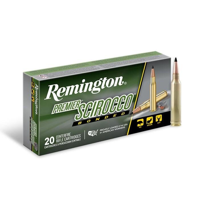 Remington Premier Scirocco 7mm Magnum, 150gr Swift Bonded Ammo, 20 Rounds