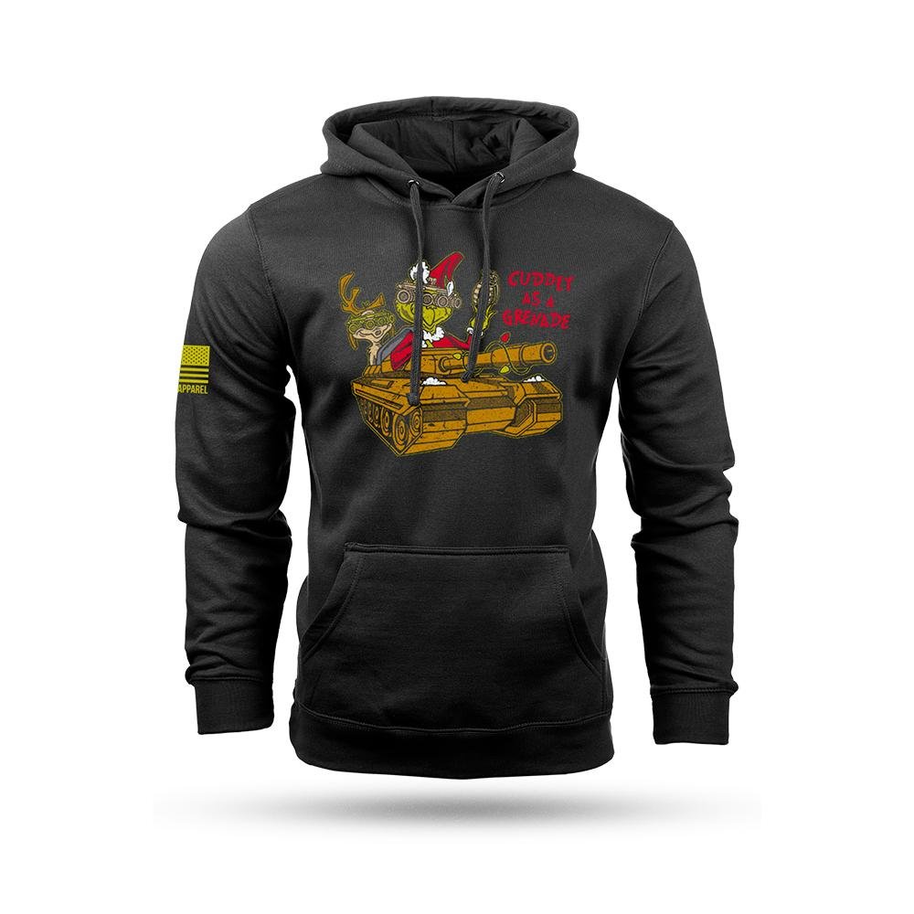 Nine Line GRINCH-DT6100 Black Hooded Sweatshirt Medium