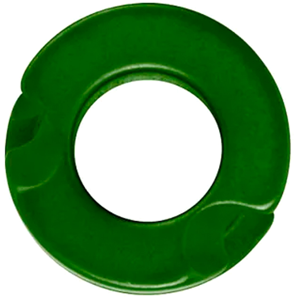 Fletcher AFL316GR12 Tru Peep Dozen Card Green 3/16" Aluminum Archery