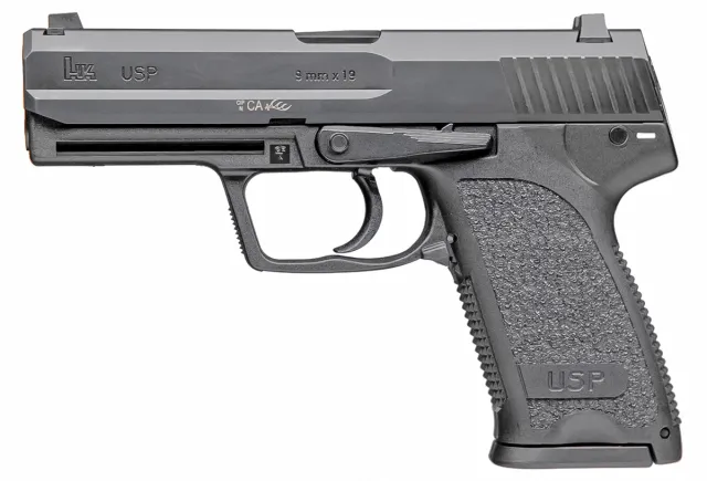 Heckler & Koch USP9 V7 9mm 4.25 In 11 Round Blue 81000313 - Heckler & Koch - 9mm for sale at TheGunDock