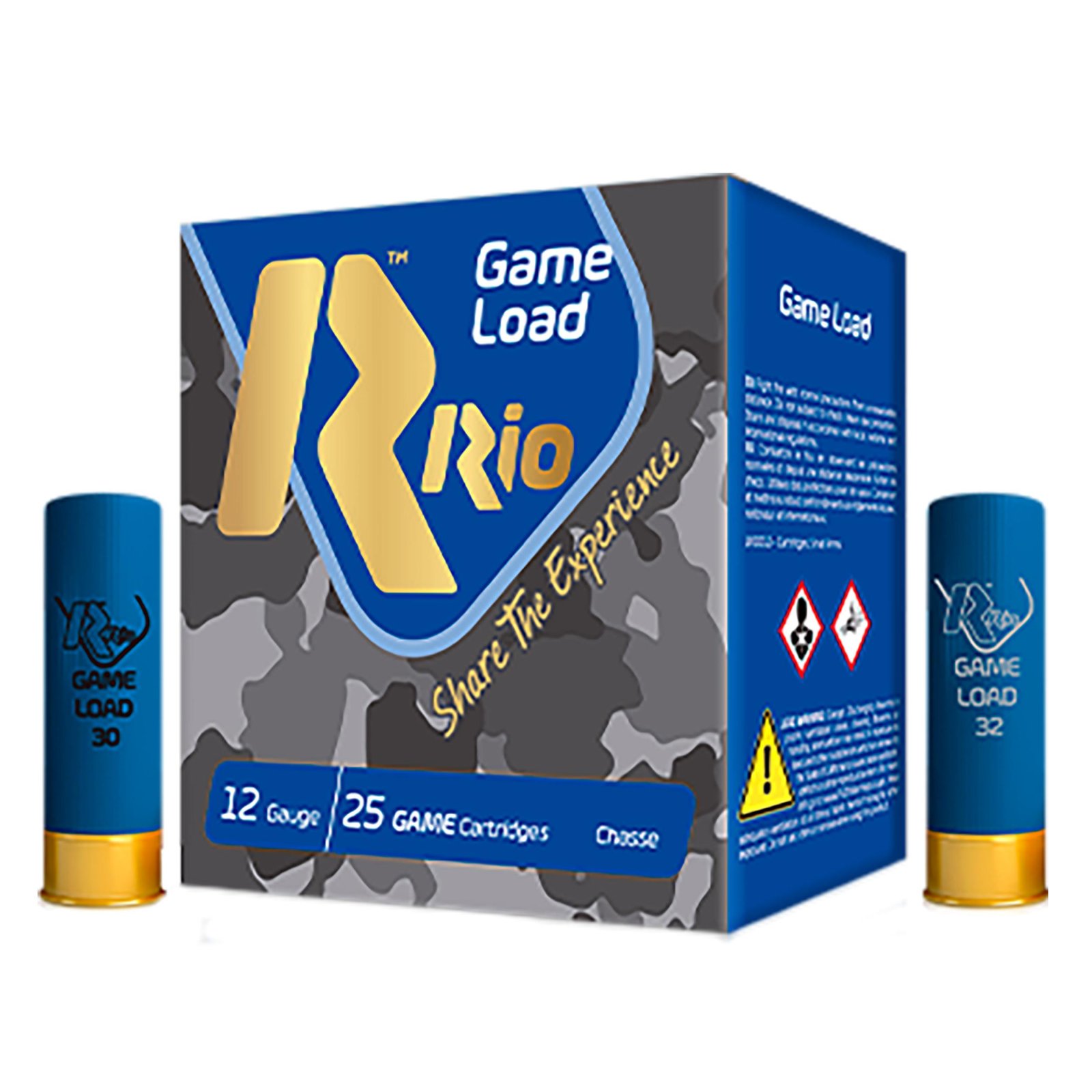Rio Top Game Magnum Lead Load Shotshells 12ga 3 1-3/4oz 1250 fps #6 25/ct