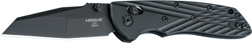 Hogue 24266 Deka 3.25" Wharncliffe G-10 Frame Black Folder
