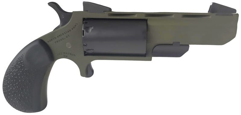 NAA TGHMB Green Huntsman 22 MAG 5rd 2" OD Green Revolver - NAA - 22 Magnum