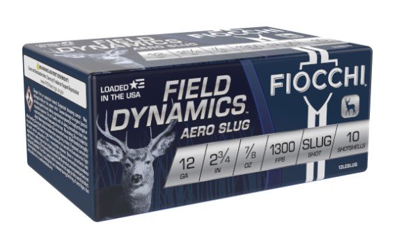 Fiocchi 12LESLUG 12 Gauge 2.75" 7/8oz Rifled Slug 10 Rounds 1300fps - Fiocchi - 12 Gauge