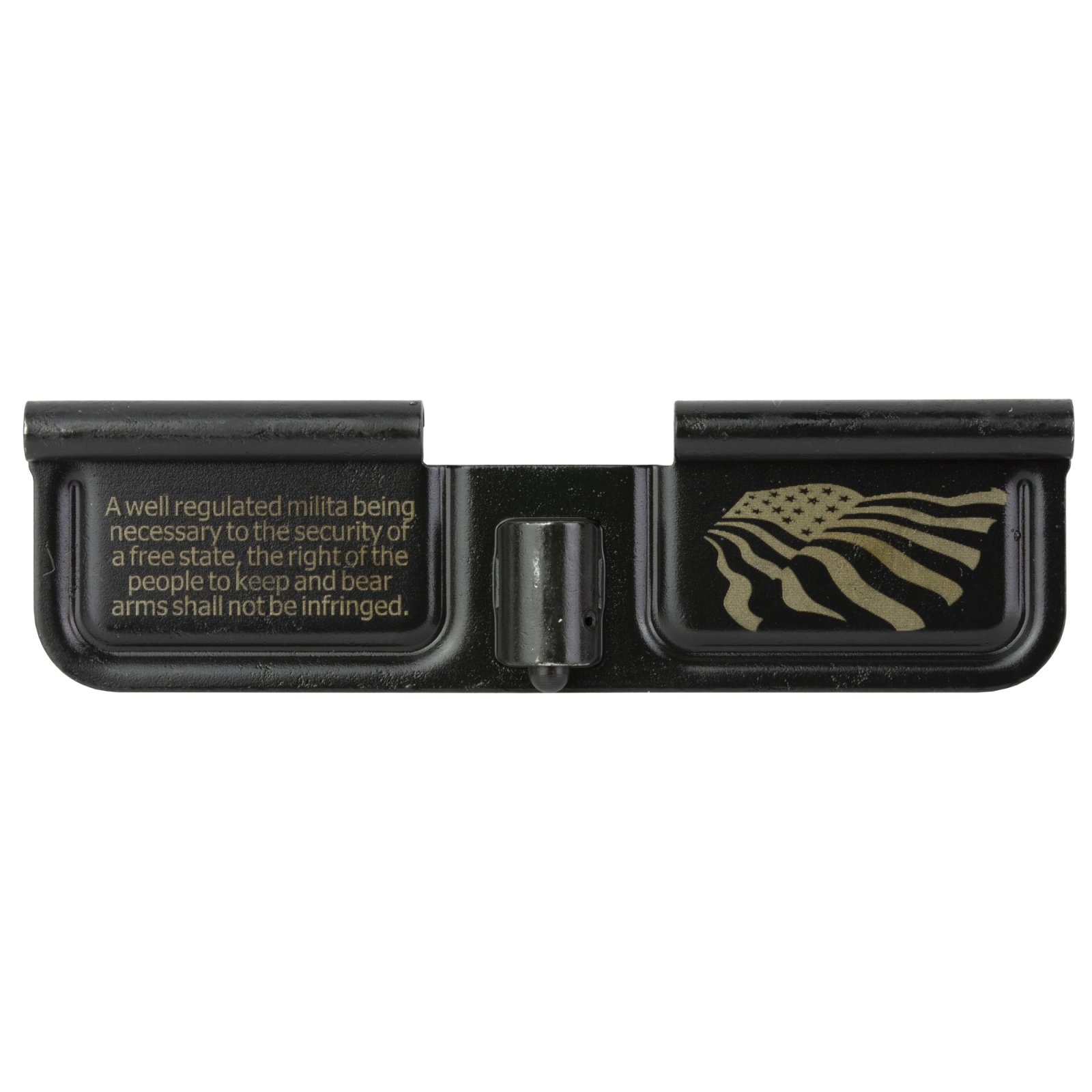 Battle Arms BA-LS-DC Dust Cover, Laser Engraved, Matte Black, AR-15