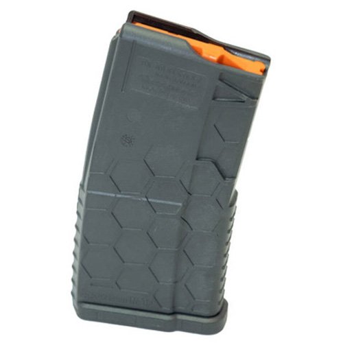 Hexmag HX20AR15GRY 20-Round 5.56x45mm NATO AR-15 Magazine - Gray Polymer