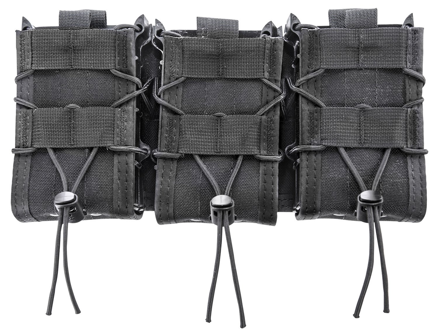 High Speed Gear 45DD00BK TACO Double Decker Shingle Black Nylon MOLLE