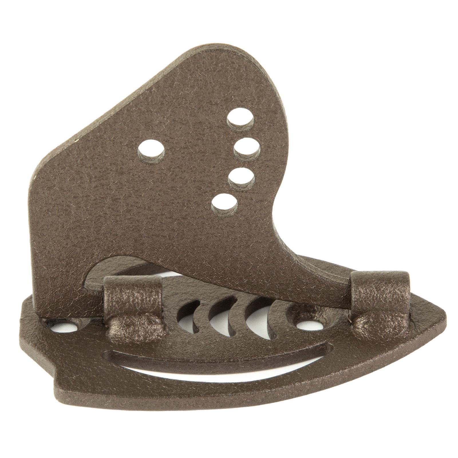 Skullhooker SKHMHASSYBRN Mini Hooker Brown Steel European Skull Mount