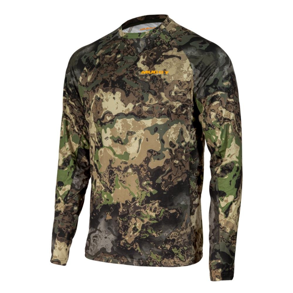 Muddy Base Layer Crew Long Sleeve Shirt Veil Canyon Hybrid XL - GSM Outdoors