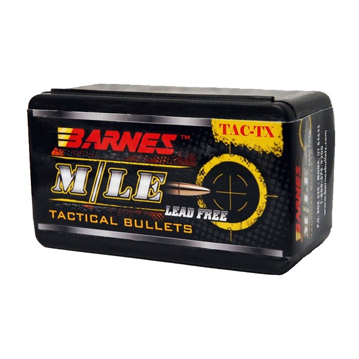 Barnes TAC-TX 30 Cal .308 110gr M/LE PTFB Bullets 50/Box