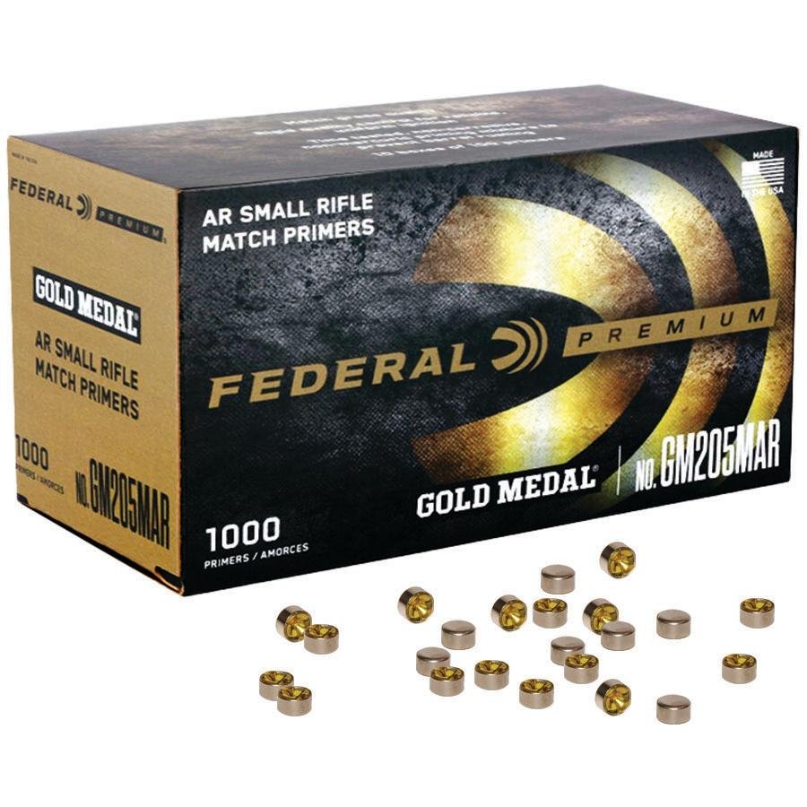 Gold Medal Premium Small AR Rifle Multi-Caliber Rifle - Federal Premium Ammunition - BRASS