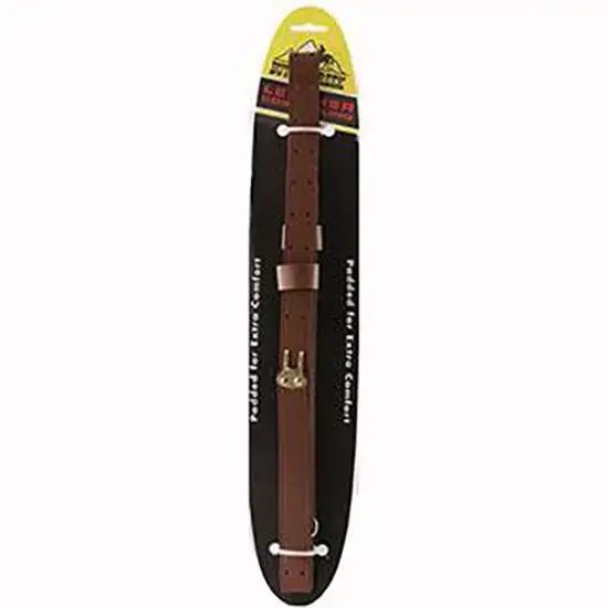 Butler Creek 26112 Military Sling Brown Leather 44" OAL 1" W Two-Piece Design for Rifles