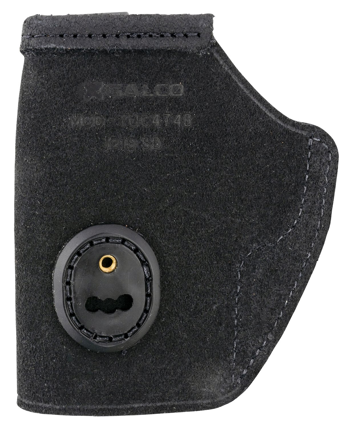 Galco TUC474B Tuck-N-Go 2.0 IWB Black Leather Holster Ambidextrous