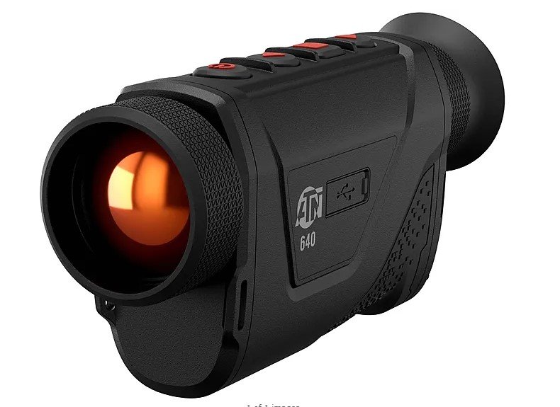 ATN BLZHNT 635 BlazeHunter Pro Thermal Monocular 2.5-20x White/Black Hot - ATN