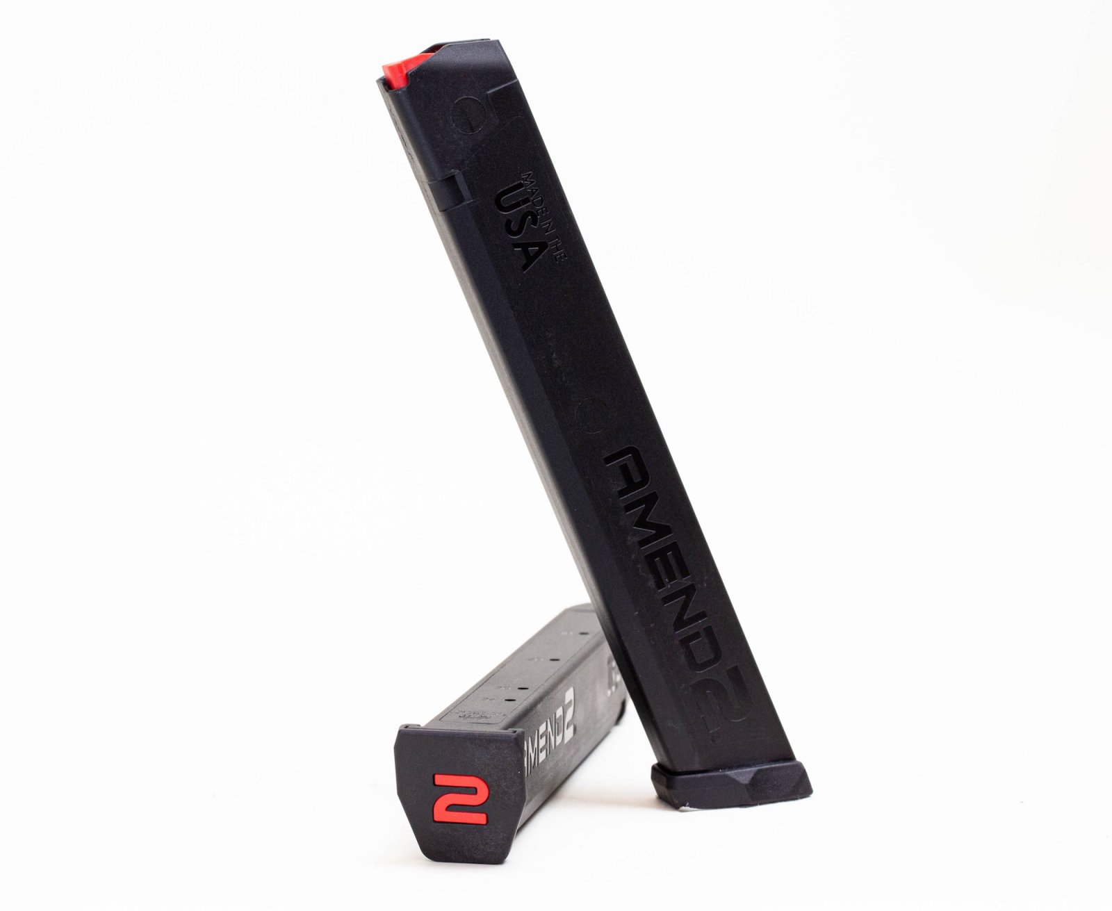 Amend2 A2-320S 9mm 32 Round Magazine Black Polymer for Sig P320 - Amend2 - 32RD