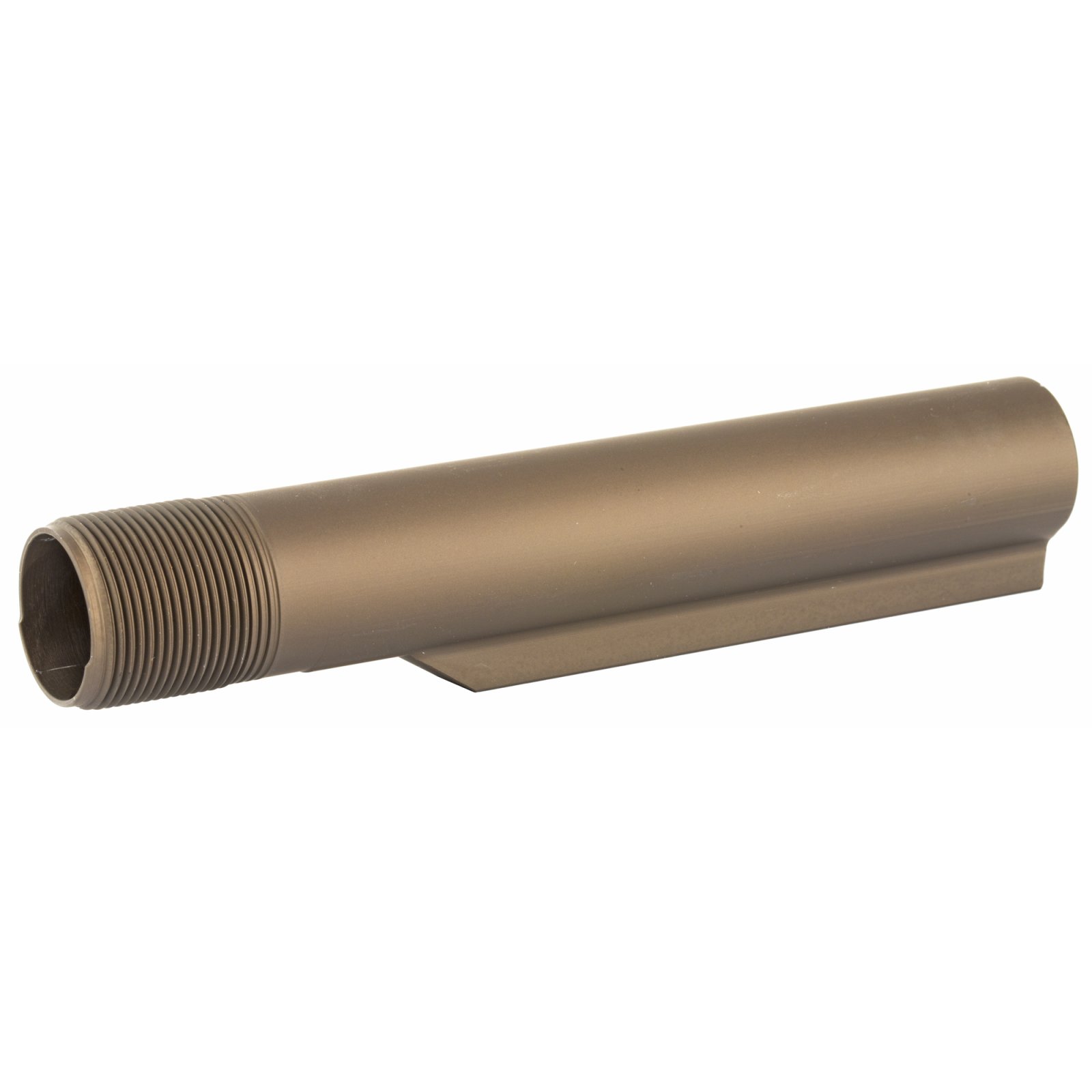 LBE Unlimited MBUF002-WB AR15 Milspec Recoil Buffer Tube, Brown, 6-Position
