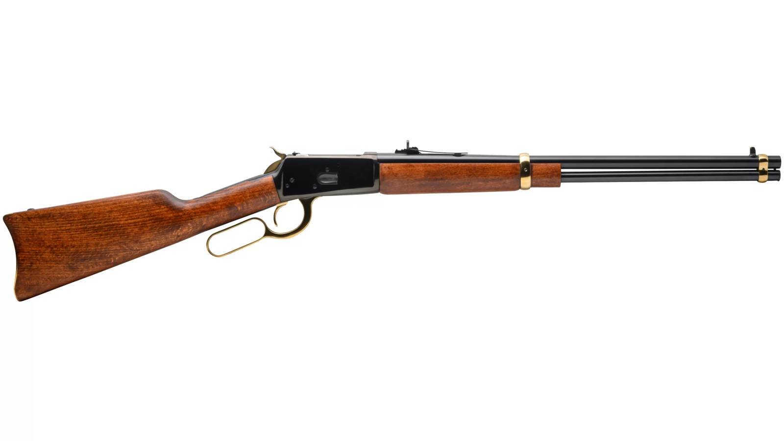 Rossi R92 Gold 357 Mag 10+1 20" Barrel Brazilian Hardwood Polished Black