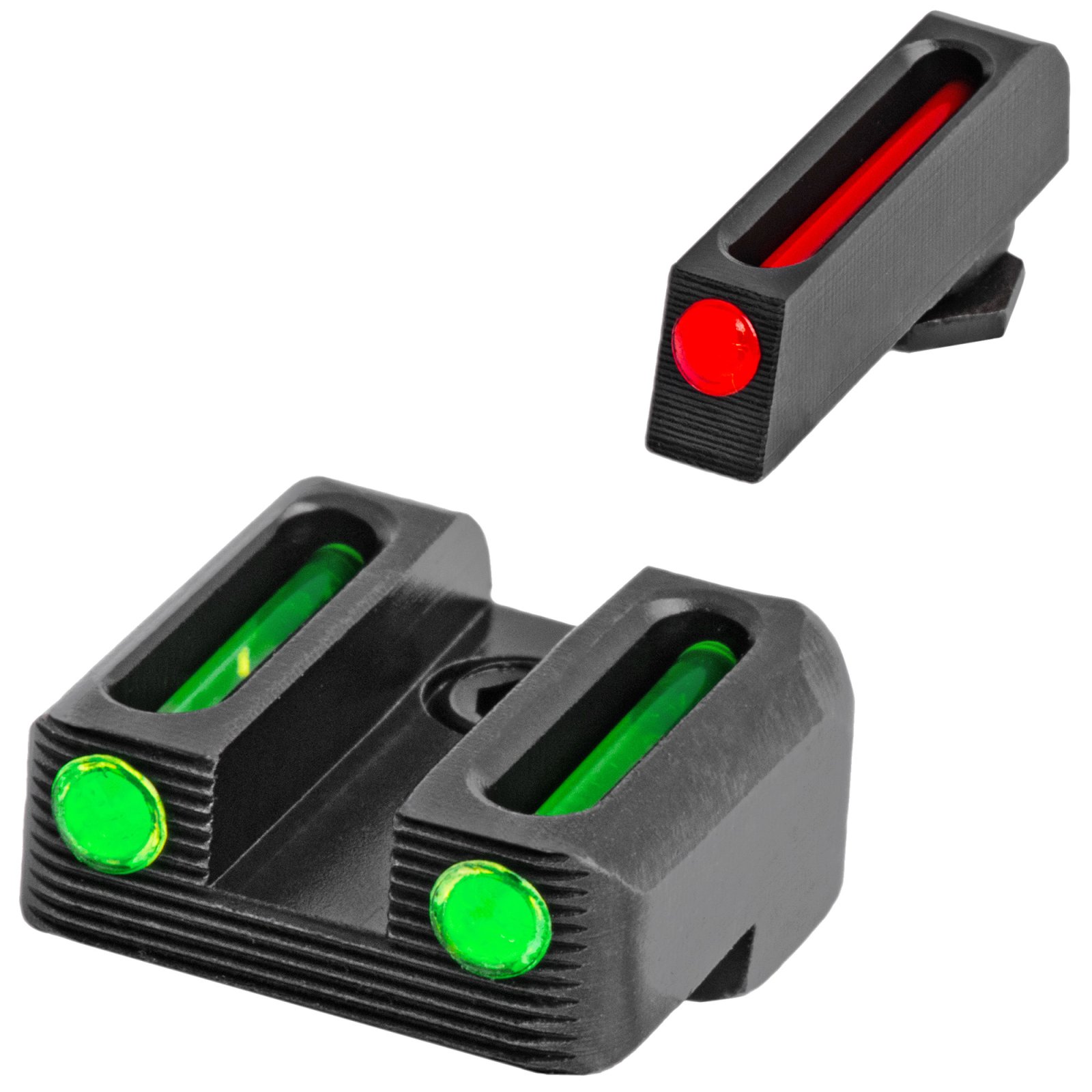 TruGlo TG131G3 Fiber-Optic Red/Fiber Optic Front Sight-Green/Fiber Rear...