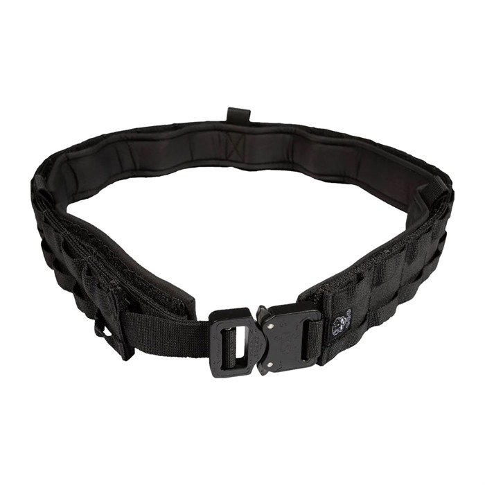 Grey Ghost Gear 70132 UGF Battle Belt Large w/Pad Inner Black - Grey Ghost Gear