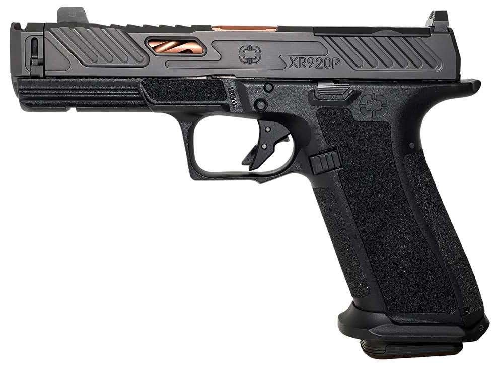 Shadow SYSTEMS XR920P 9mm 4.25in 17rd Black/Bronze Pistol (SS-3211) - Shadow Systems - 9mm