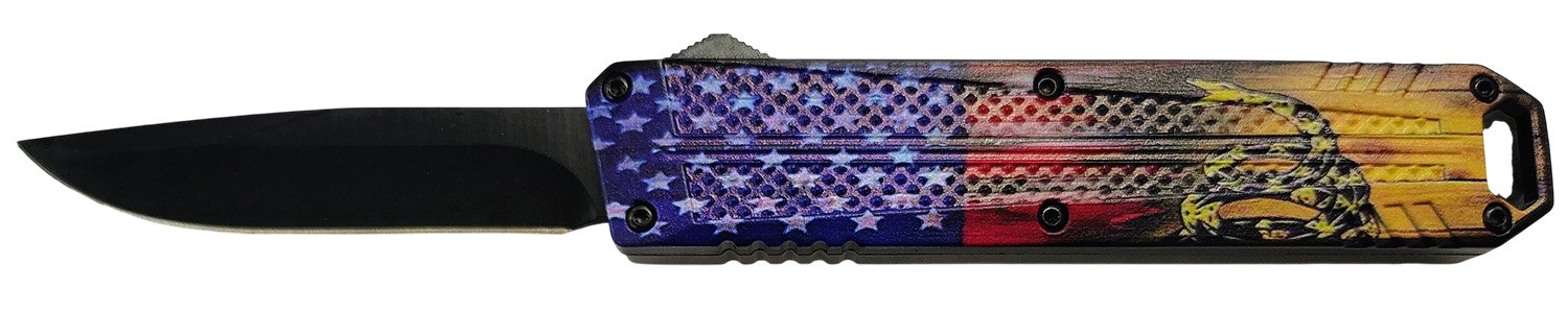 XCALIBER 728881687607 OTF MED DONT TREAD ON ME - XCALIBER - 728881687607 OTF