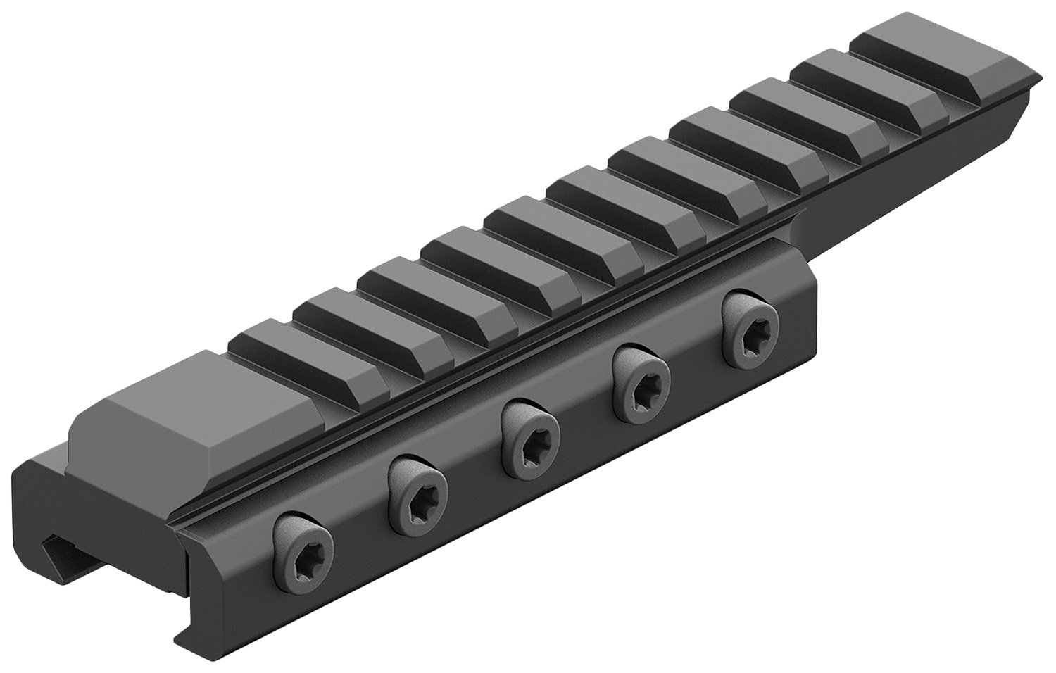 Leupold 181347 Mark AR Rail Mount Matte Black Aluminum