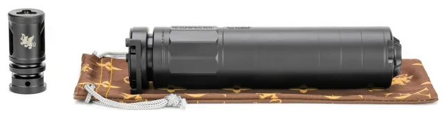 Griffin GAM4SDLW 22Cal Black Tubeless Suppressor - Griffin Armament - 5.56 NATO