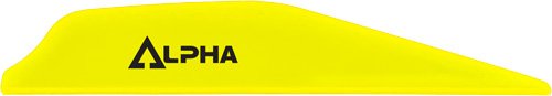 Bohning ALPHA AR 1250 VANE 2.8" NEON YELLOW 36PK - Bohning
