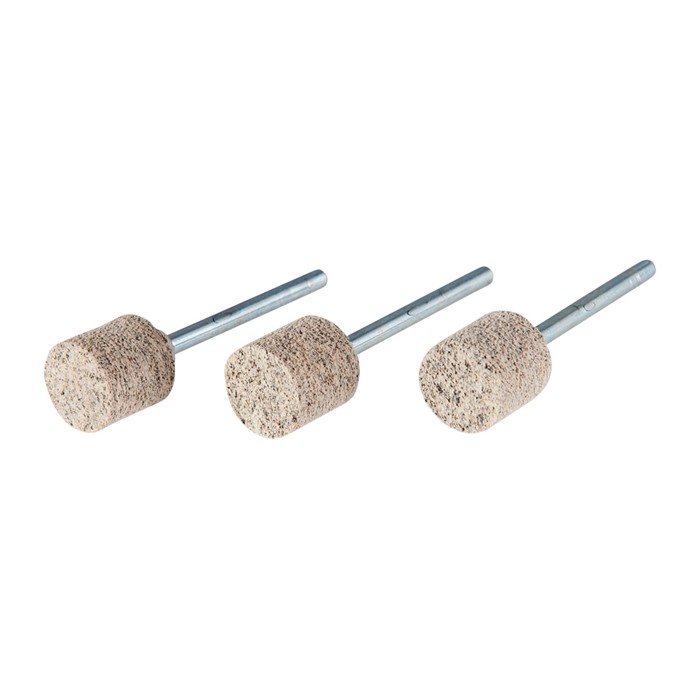 Brownells Mx Finishing Wheel 1/2"X 1/2" 50 Grit 3 Pack - Brownells