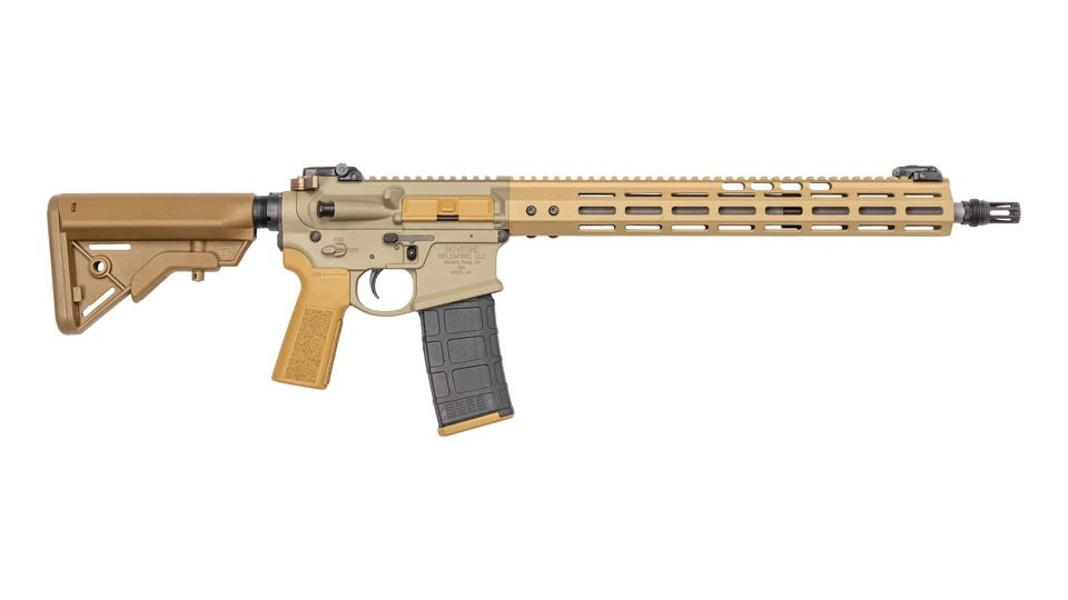 NOVESKE 5.56 16" M4 BBL, 15" MLOK RAIL FDE CERAKOTE 1-30RD PMAG - NOVESKE