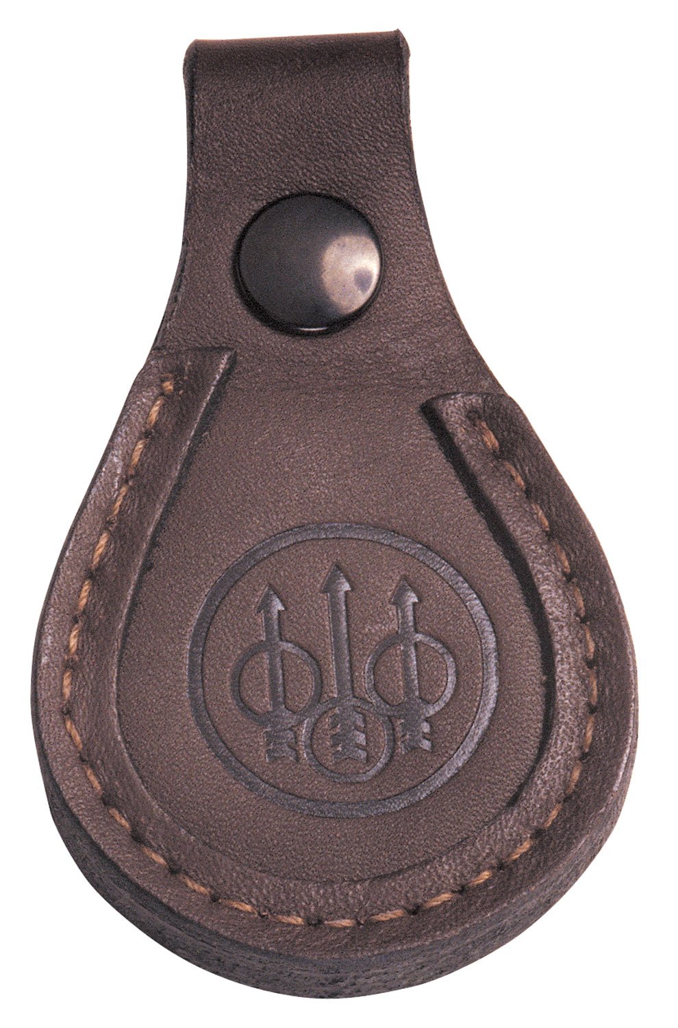 Beretta USA SL0100200085 Barrel Rest Toe Pad Leather Brown 4" x 2.5"