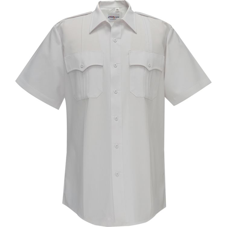 Command Short Sleeve Shirt w/ Zipper - Flying Cross