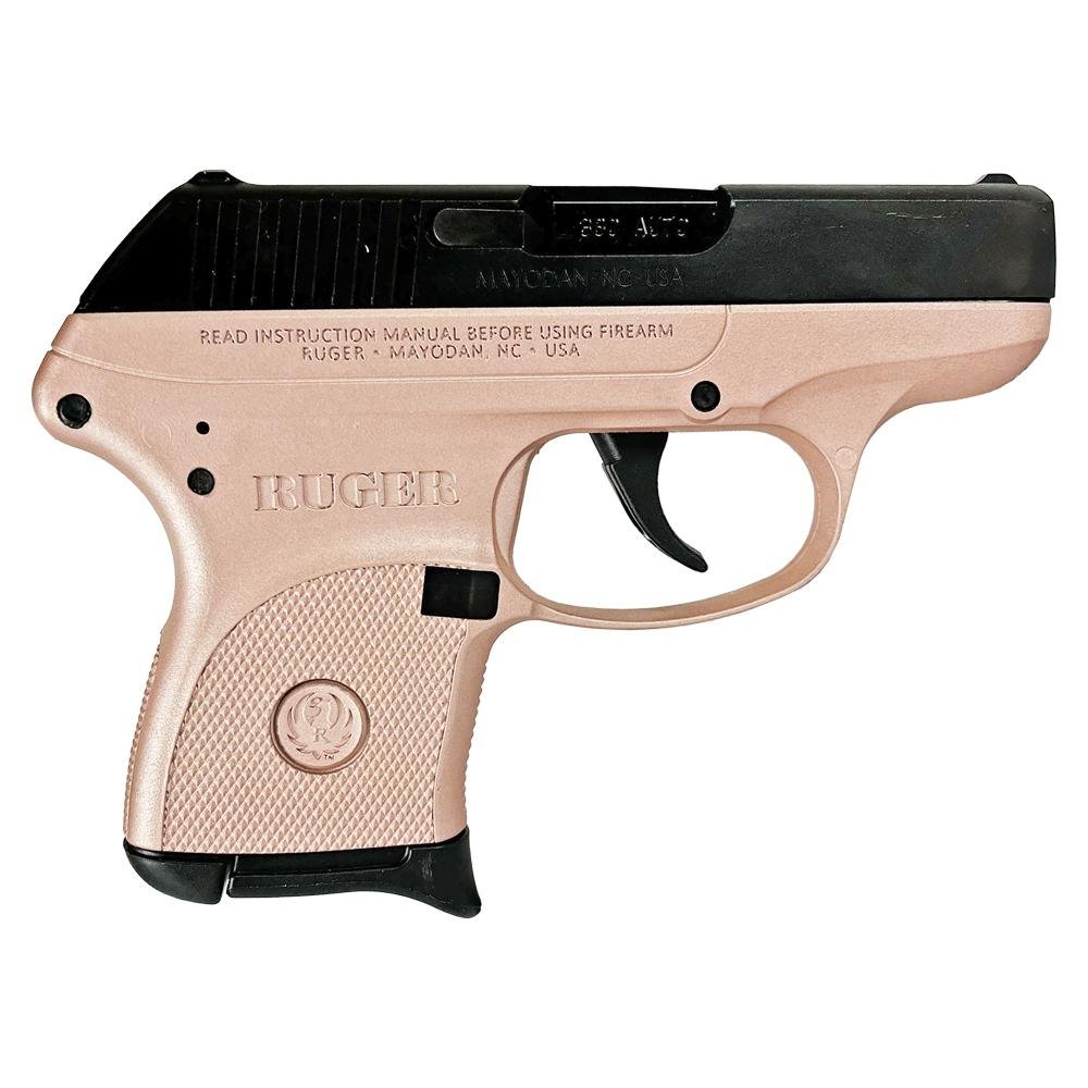 Ruger LCP 3701 380 ACP Pistol 2.75" Barrel Rose Frame 6-Round Mag