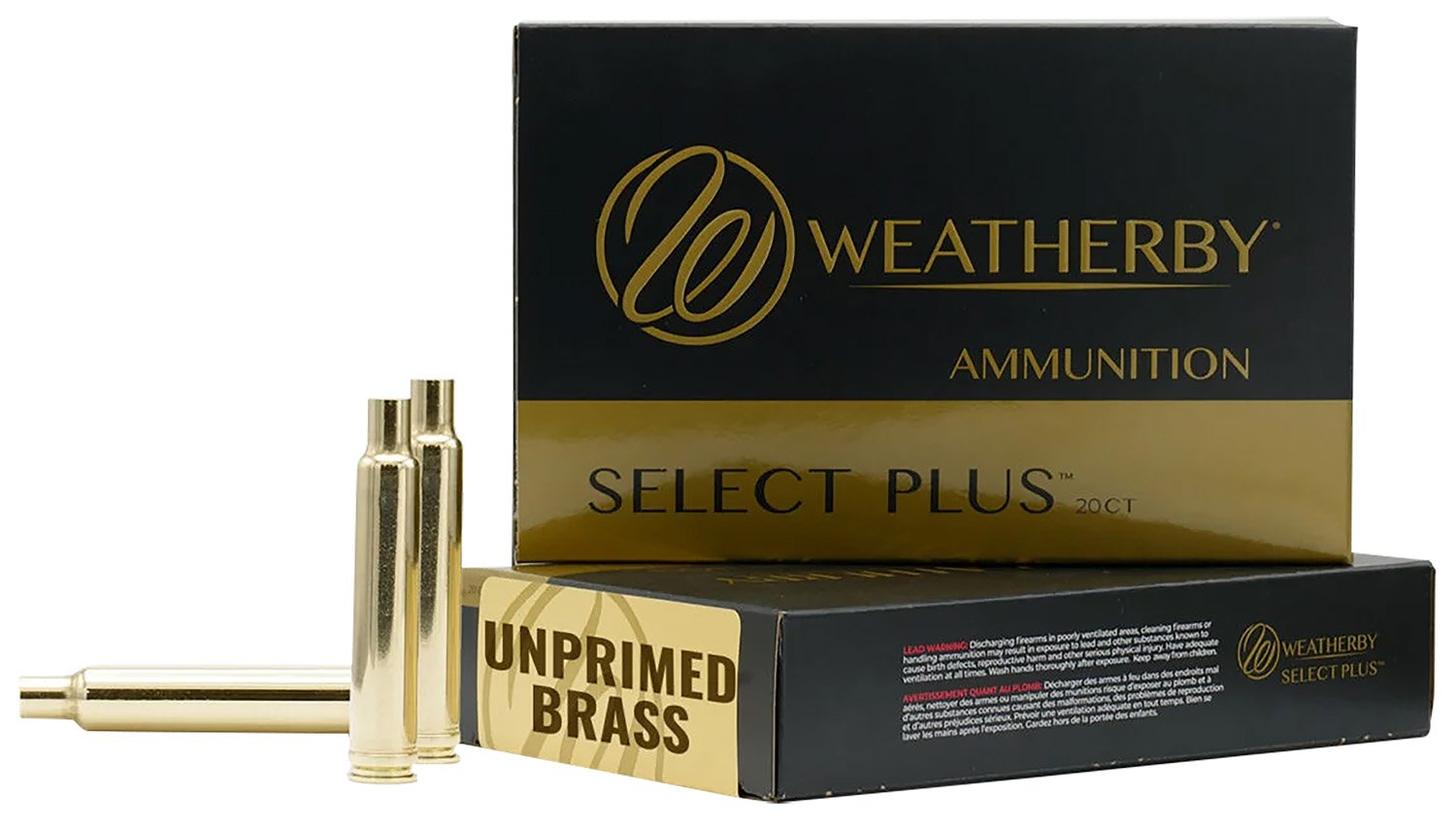 Weatherby BRASS303 Unprimed .30-378 Magnum Rifle Brass 20/Box