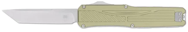 Buy CobraTec Knives Legend Automatic Tactical Folding Blade OD Green Tanto online