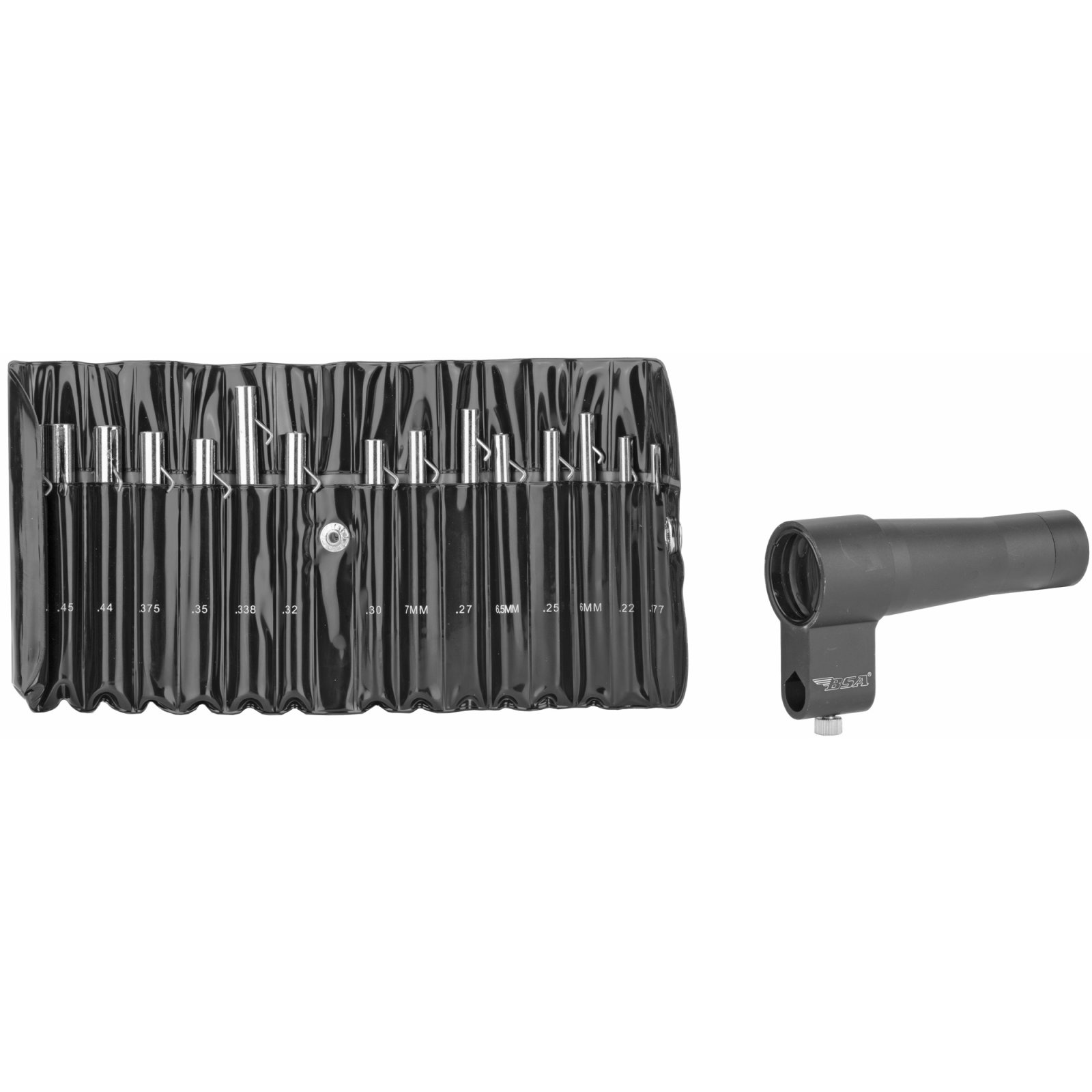 BSA Optics BS30CP Bore Sight Kit Pistol/Rifle with Arbors & Soft Case