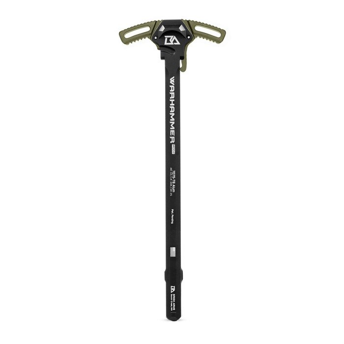 Breek Arms Warhammer Mod2 AR-10/LR-308 Ambi Charging Handle OD Green