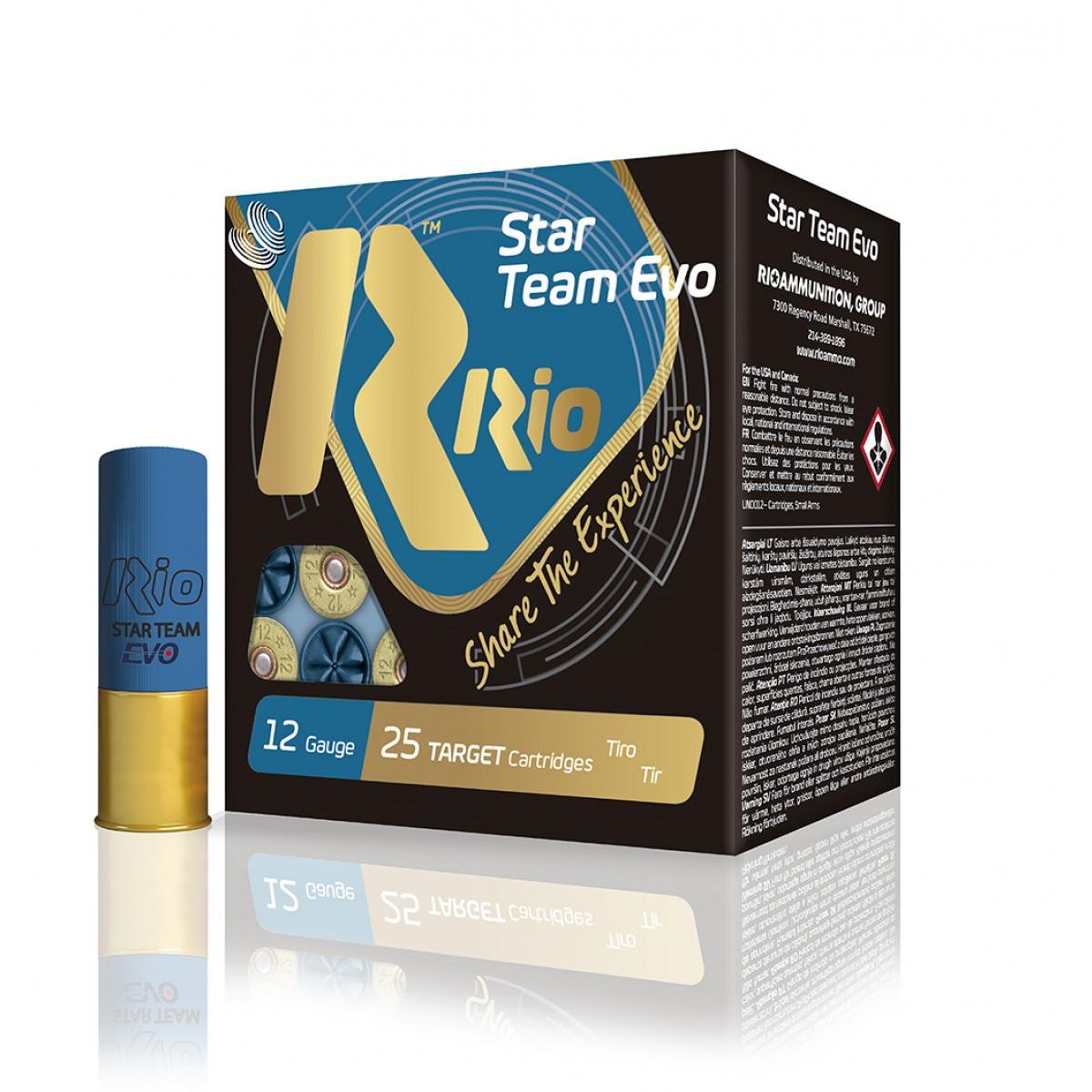 Buy Rio Star Team Evo 28 Low Recoil Shotshells 12 ga  2-3/4 1 oz 1135 fps #7.5 25/ct online