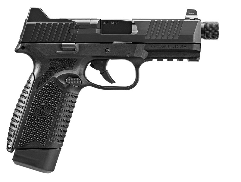 FNH 545 Tactical 45 ACP Black Semi-Auto Pistol - FN America - 45 ACP
