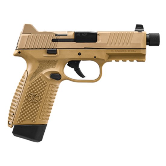 FNH 545 Tactical 45 ACP Semi Auto Pistol FDE