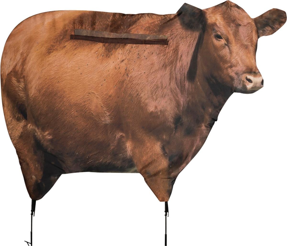 Montana Decoy Big Red Moo Cow 51, View-Through Mesh, Stalking Handles - Montana Decoy