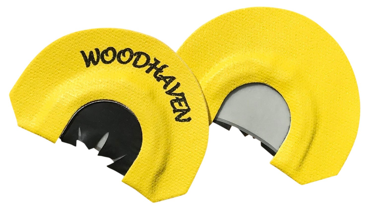 Woodhaven WH103 Black Reactor Triple Reed Turkey Diaphragm Call Yellow - Woodhaven Calls - TURKEYS