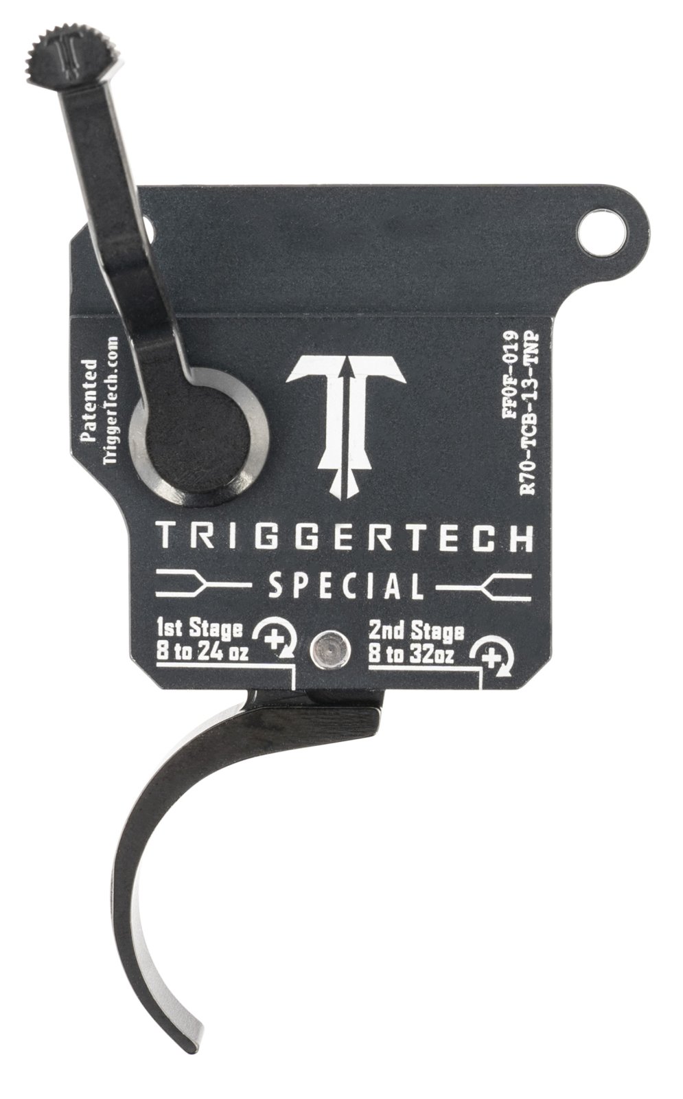 Buy TriggerTech R70TCB13TNP Two-Stage Pro Trigger 1-3.5 lbs Matte Gray/Black online